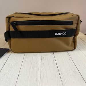 Hurley‎ Men’s Toiletries Bag Zippered NWT Golden Doodle